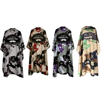 camouflage pattern hairdresser apron hairdressing barber cloth hair cutting gown kidsadult cape pro salon styling tool