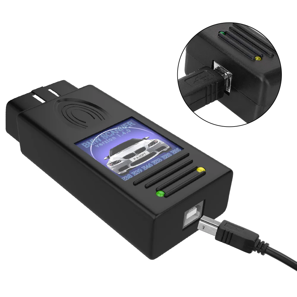 Интерфейс диагностики автомобиля LEEPEE с USB-интерфейсом Многофункциональный