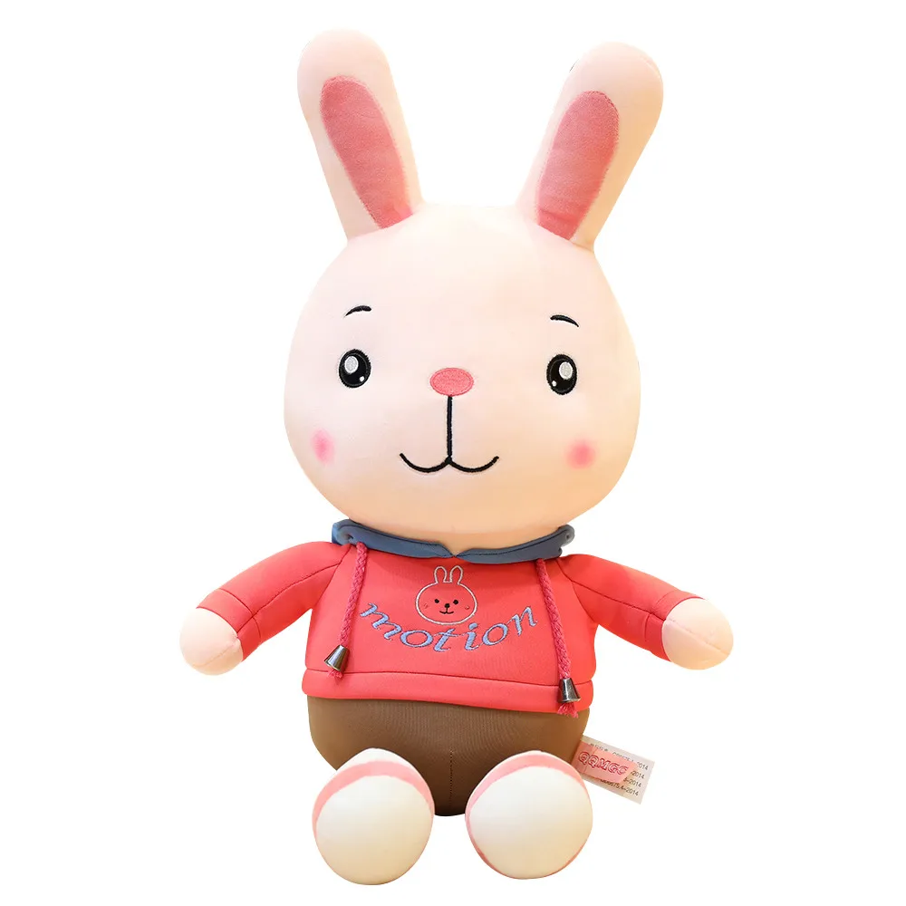 

Плюшевый кролик, с длинными ушами, детские мягкие плюшевые игрушки, для детей, спящий, детские игрушки в виде животных, 1 шт.