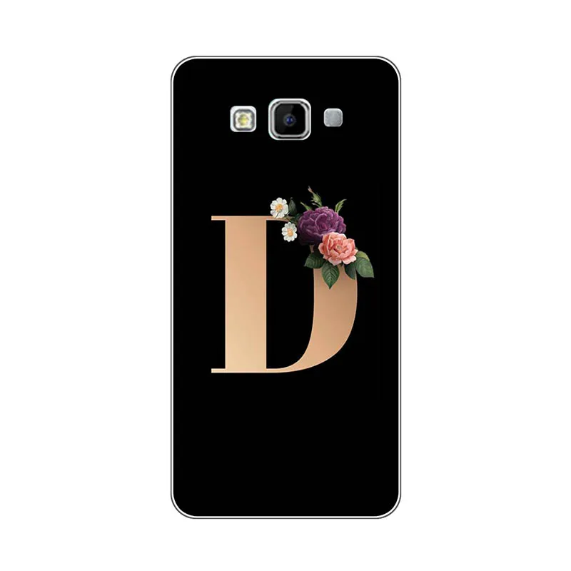 Чехол для Samsung Galaxy A7 2015 A700 A700F 5 " с милыми мультяшными рисунками цветами и
