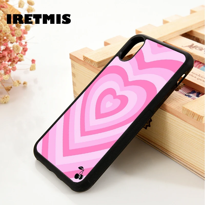 Силиконовый чехол Iretmis для iPhone 5 5S SE 6 6S 7 8 plus X Xs 11 Pro Max XR|Бамперы| |