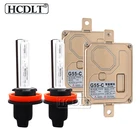 HCDLT 55 Вт Canbus комплект балласт HID Xenon H1 H3 H8 H11 9005 D2H H7 Cnlight 6000K белый AC 12 В без ошибок Электронный Балласт реактор
