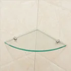 2 шт., треугольные угловые полки для ванной комнаты