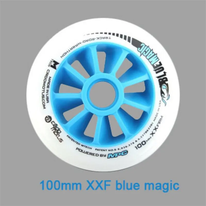 8 Cado XXF100mm XXFirm 110 мм XFirm 100 мм фирма 90 мм встроенные скоростные коньки колеса для внутреннего трека на открытом воздухе гоночные черные магические для MPC для CITYRUN - Цвет: 8 Cado XXF100mm