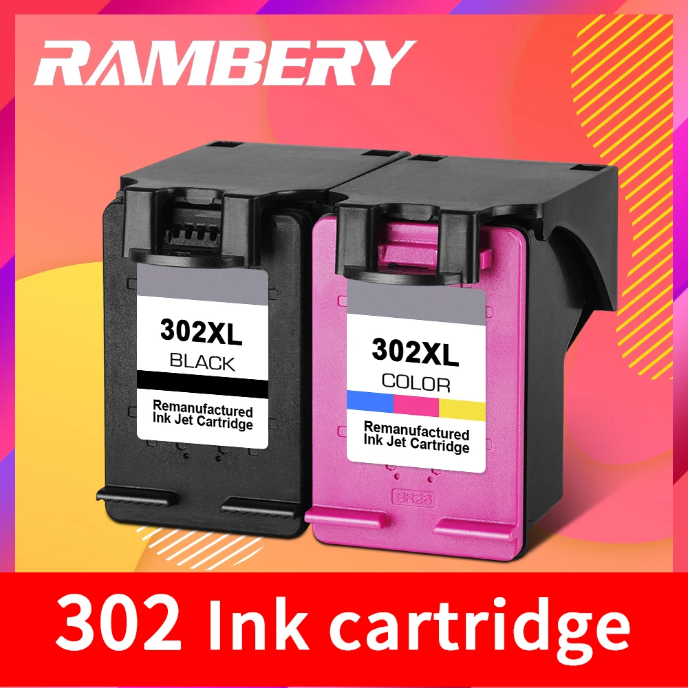 302 чернильный картридж для hp xl hp302 HP Deskjet 1110 1111 1112 2130 принтеров|Чип картриджа| |