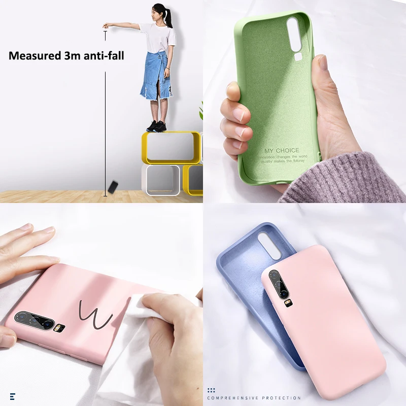 Original Liquid Silicone Case For iPhone 7 8 6 6s Plus Cover Soft Candy TPU Cases X XS Max XR Back Coque | Мобильные телефоны и