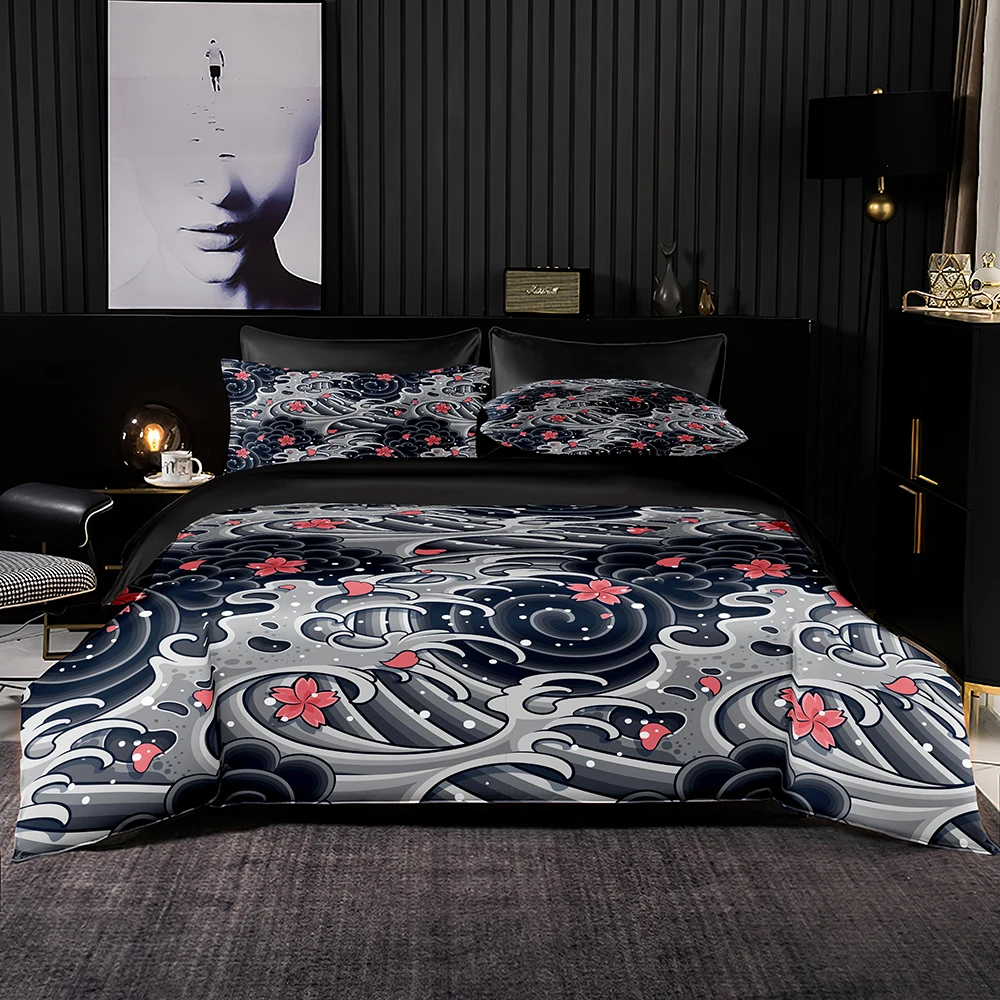 Роскошный мягкий комплект постельного белья из искусственной кожи с