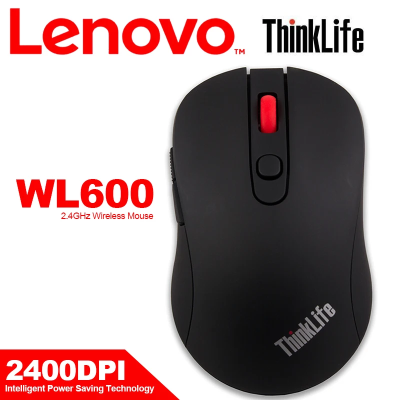 Lenovo Thinklife WL600 беспроводная мышь с 2400 точек/дюйм кожи-Link текстурная поверхность