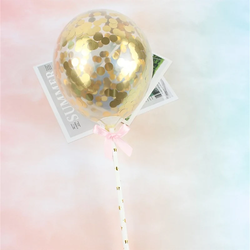 Торт 5 дюймов соломенные Конфетти Свадебные сувениры вечерние детские бумажные