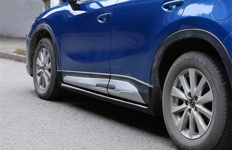 Боковые подножки автомобиля для Mazda CX 5 CX5 2013 2014 2015 2016 аксессуары 4 шт./компл. ABS