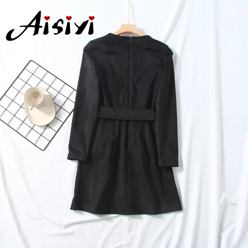 Черное платье из искусственной кожи для женщин привлекательное облегающее