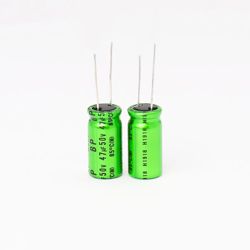 Nichicon MUSE BP 47 мкФ 50V 10x20mm медные ножки аудио неполярный конденсатор фильтра связи 6