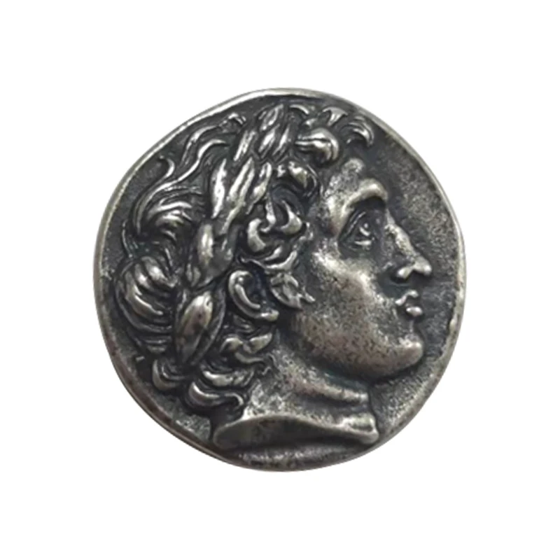 

Ancient Greek Coin Replica 925 Sterling Silver Collectible Free Shipping