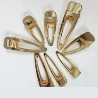 10pcs metal gold hairpins base fashion blank square hair clip settings for jewelry making diy girls pearl hair clips accessories