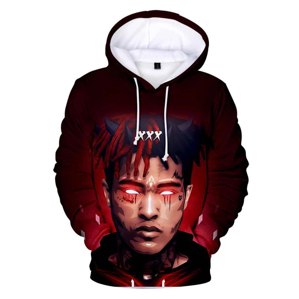 

Rapper XXXTentacion 3D printed sweatshirt men/women street casual hoodie autumn character Harajuku hip hop comfortable pullover