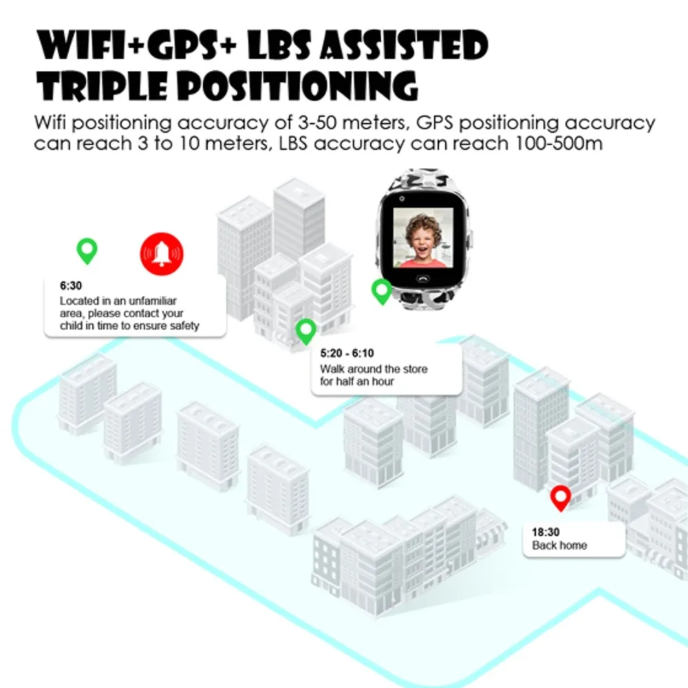 LEMFO Детские умные часы детские часы Поддержка gps wifi камера голосовой чат LEC2 Pro умные часы Рождественский подарок для детей
