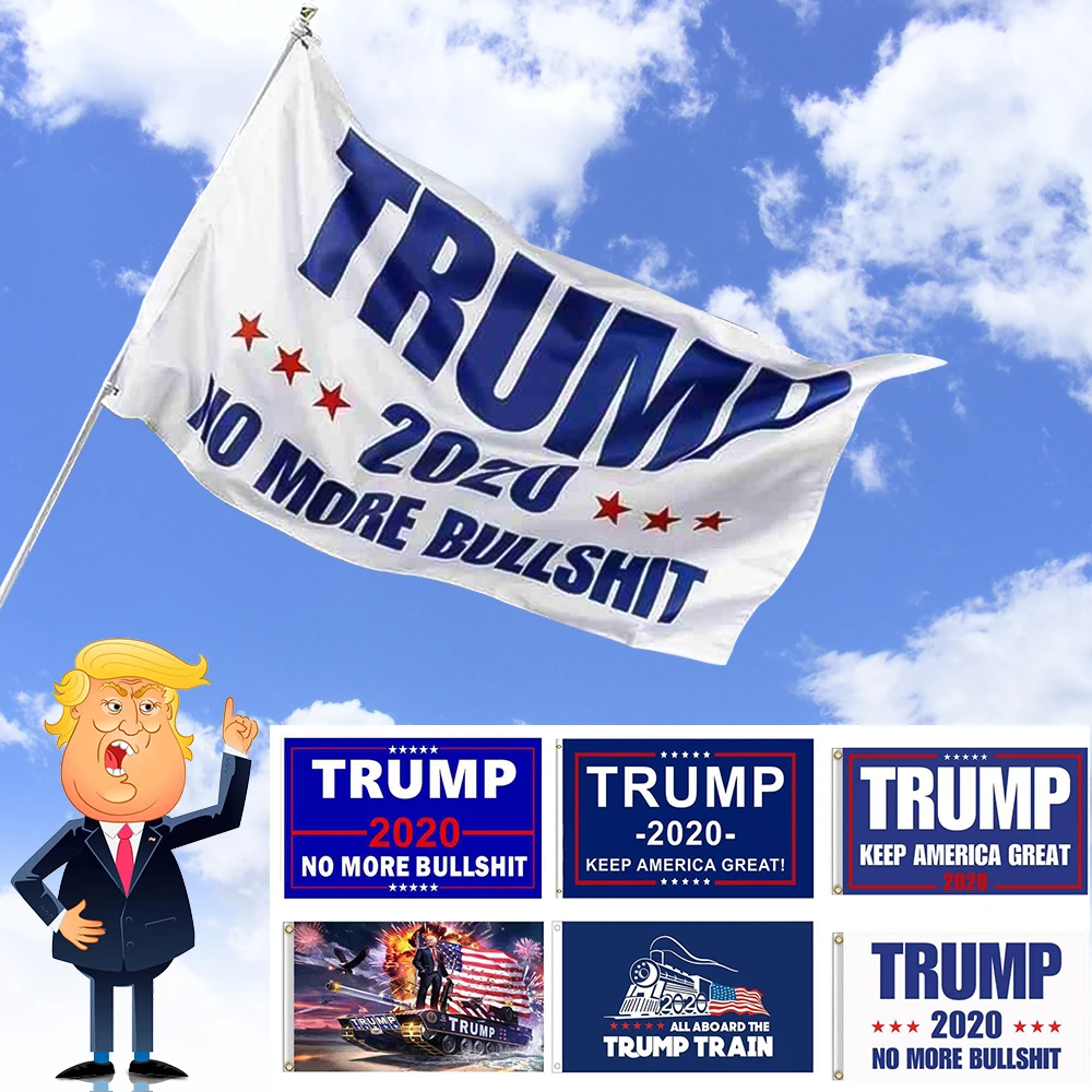 2020 г. флаг американского президента Дональда Трампа баннеры для всекитайских