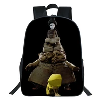 little nightmares school bags adventure game 3d print teens school backpack students bookbag boys girls knapsack casual rucksack