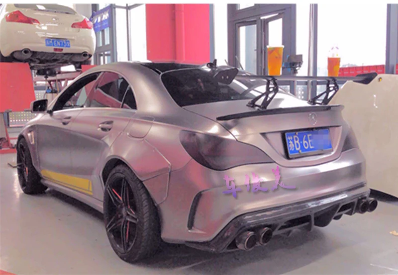 Для Mercedes-Benz CLA W117 CLA180 CLA200 CLA250 CLA45 задний спойлер из алюминиевого сплава GTS Style |