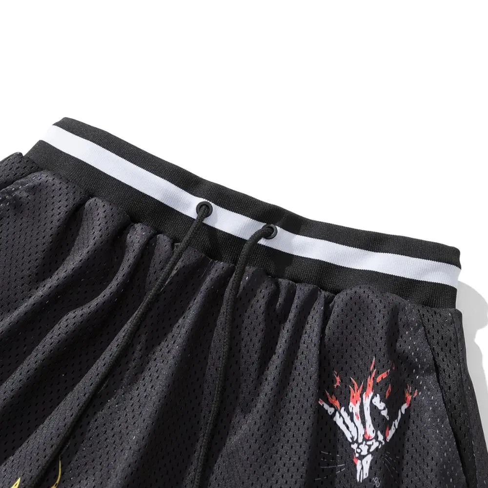 Баскетбольные шорты с карманами мужские баскетбольные трикотажные размера плюс