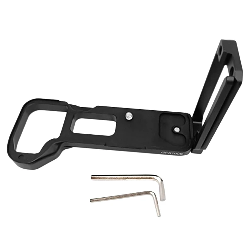 

NEW-Camera Grip Base,Hand Grip Bracket for GFX100S Quick Release L-Plate Bracket Camera Hand Grip