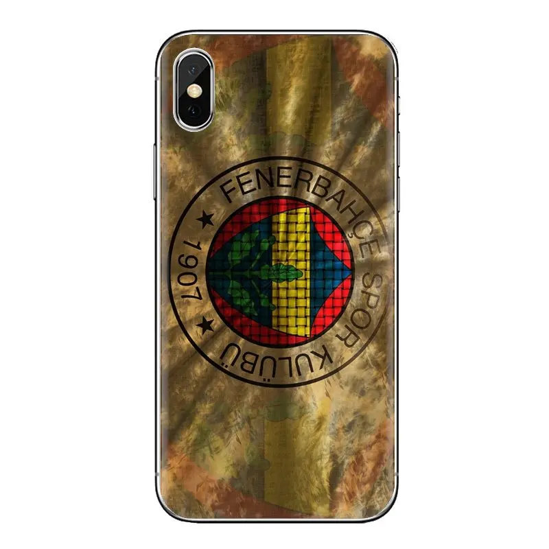 Fenerbahce футбольный клуб FC Логотип для samsung Galaxy S2 S3 S4 S5 MINI S6 S7 edge S8 S9 Plus Note 2 3 4 5 8 Coque Fundas
