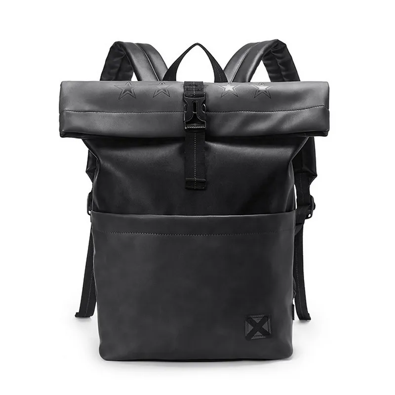 Рюкзак UIYI для мужчин черный школьный рюкзак из ПВХ ноутбука 190019 | Багаж и сумки