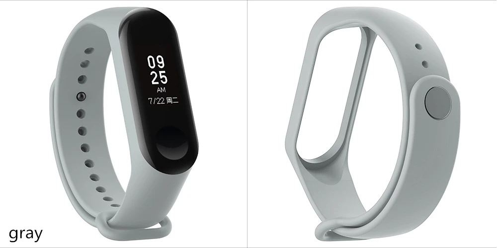 Ремешок Timethinker для Xiaomi Mi 3 4, спортивный ремешок, силиконовый ремешок, закаленное защитное покрытие для Xiaomi Mi, ремешок 4 3