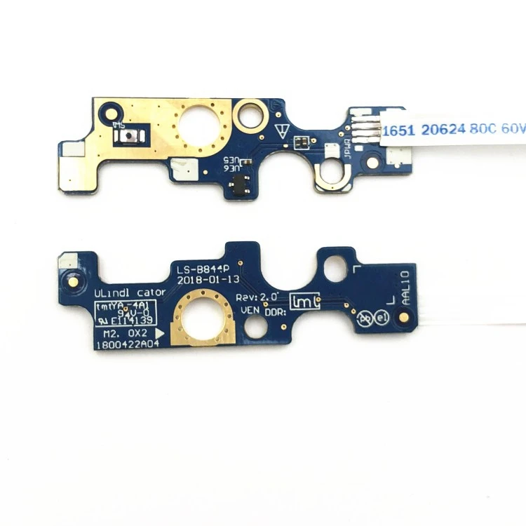 

Оптовая продажа, новый кабель платы коммутатора для Dell Inspiron 14-5455 17-5755 17-5758, плата кнопки питания с кабелем