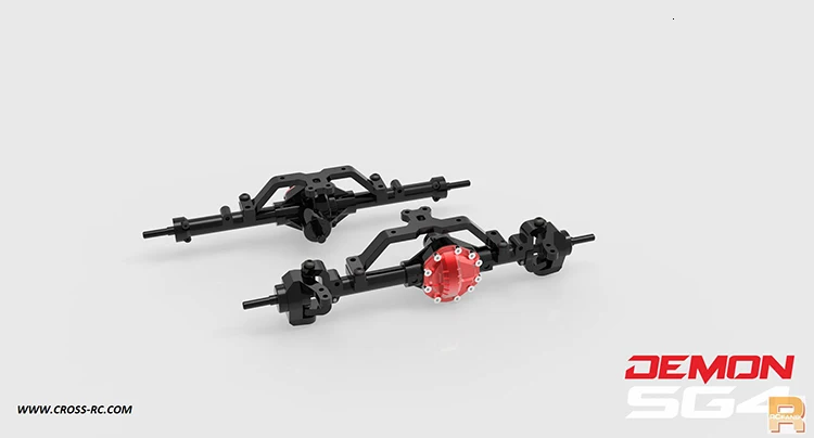 CROSS RC 1/10 комплект SG4 4X4 4WD DEMON Rock Scale гусеничный ABS жесткий корпус с металлическими осями спортивный Гусеничный
