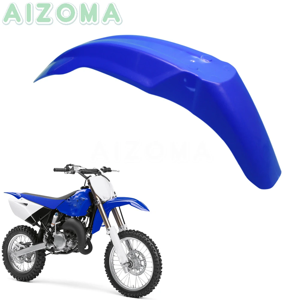 

Синее переднее крыло для мотокросса, гоночный брызговик, чехол для Honda Kawasaki Yamaha WR YZ TTR WRF 125 250 450 426 500, универсальный