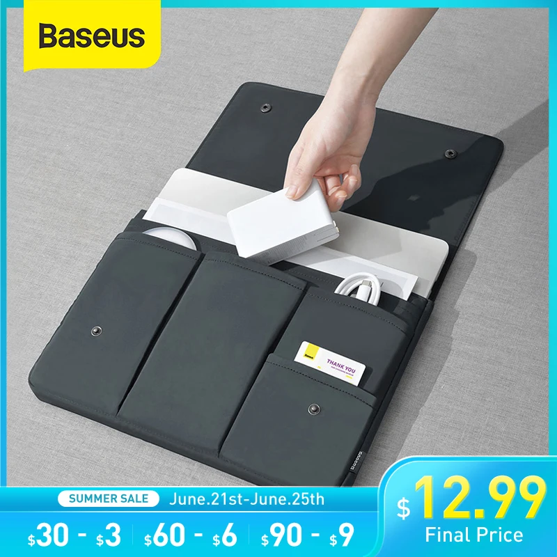  Сумка для ноутбука Baseus для Macbook Pro 13 15 дюймов чехол для планшета чехол для ноутбука для Macbook Air Ordinateurs аксессуары 