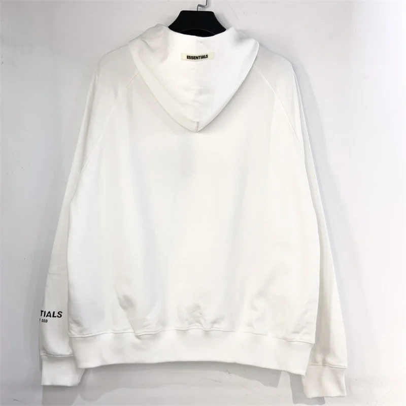

Autumn and winter 2021 new letter chest letter printing fashion brand double line hooded sweater for lovers