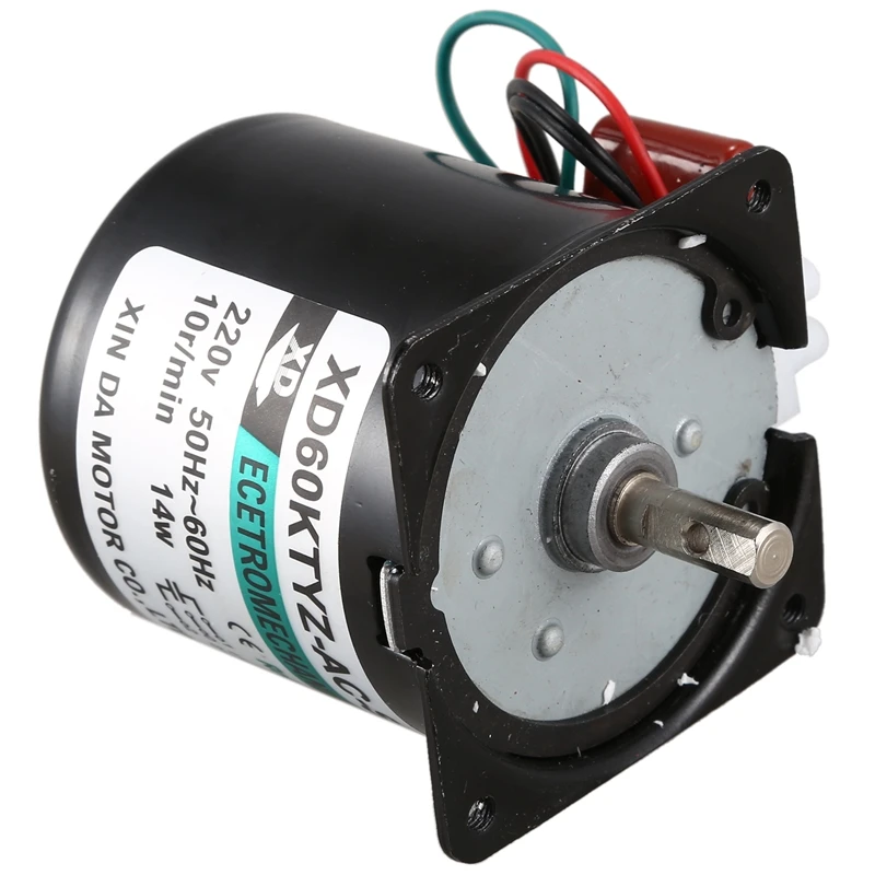 60Ktyz Ac Motor 220V 10Rpm Permanent Magnetic Electric Synchronous 14W Magnet | Stepper