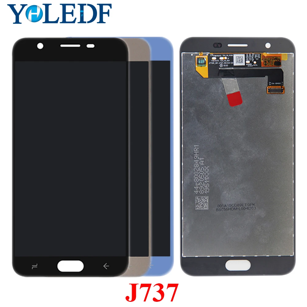 Оригинальный 5 &quotЖК дисплей для samsung Galaxy J7 2018 J737 J737A J737P J737V J737T сенсорный экран