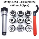 9 пружинных цанг ER32 24681012161820 + 1 шт MTA4 ER32 или MTB4 ER32 + 1 шт гаечный ключ Цанга Держатель конуса Морзе дропшиппинг