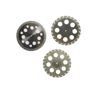 Алмазный двухсторонний режущий диск для стоматологической лаборатории, режущий пластырь, диск, колесо, стоматологический лабораторный Инструмент 45 мм * 0,30 мм