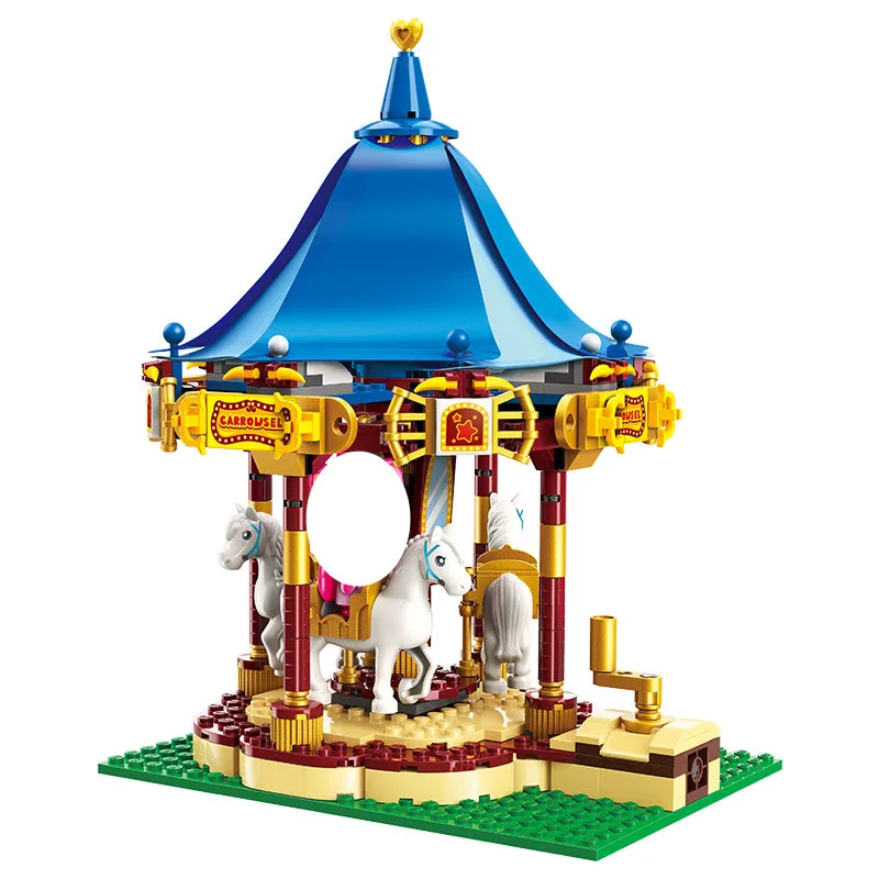 Новые подарки для девочек с героями мультфильмов Али город карусель игровая