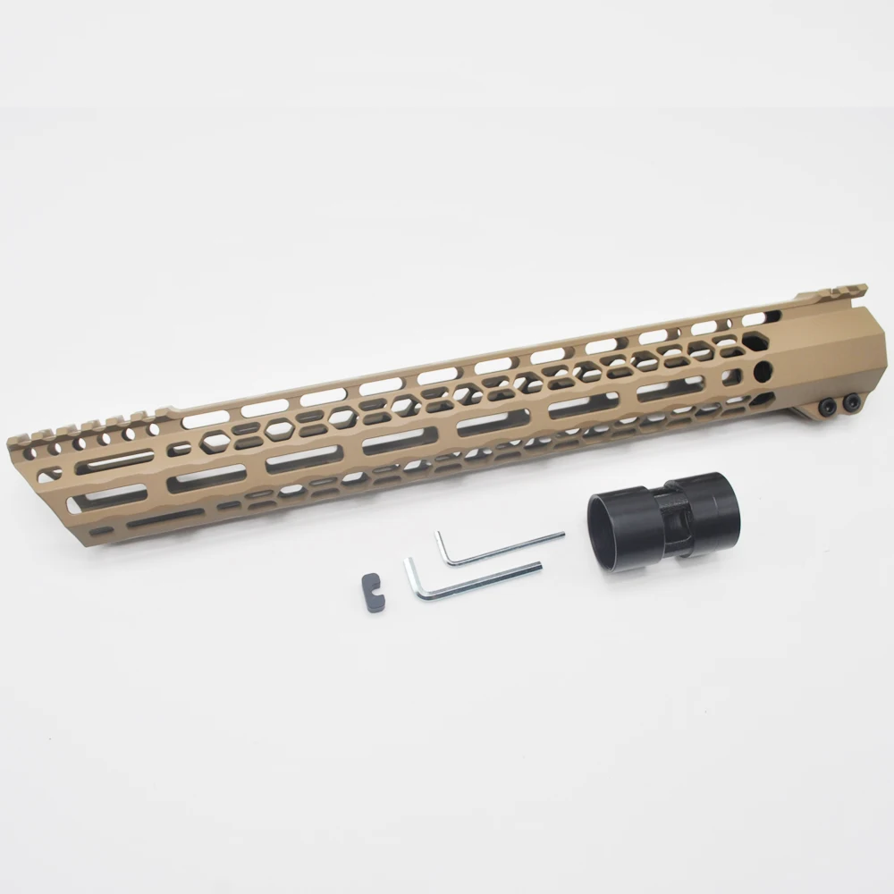 TriRock 15 дюймов M-lok ремешок для защиты зажим свободная плавающая система крепления