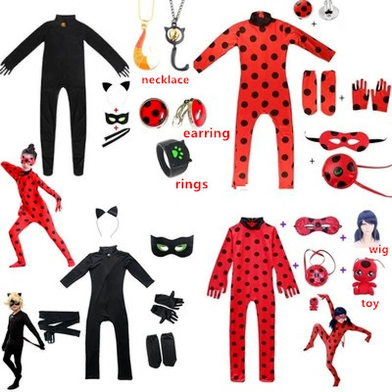 Рождественские Модные костюмы для девочек пасхальный комбинезон маринетта