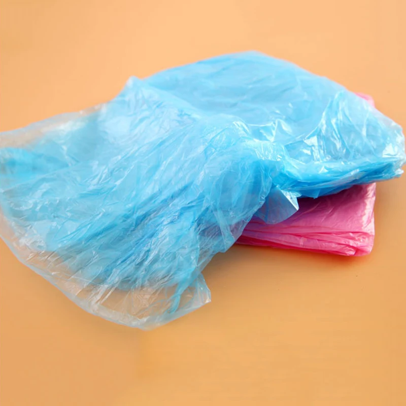 Портативный разовый дождевик для уличная походная непромокаемая одежда