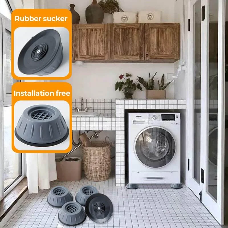 

Anti Vibration Washing Machine Feet Pads Rubber Legs Slipstop Silent Skid Raiser Mat For Washing Machine Support Drop Shipping