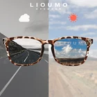 Солнцезащитные очки LIOUMO унисекс, квадратные, поляризационные, с защитой UV400