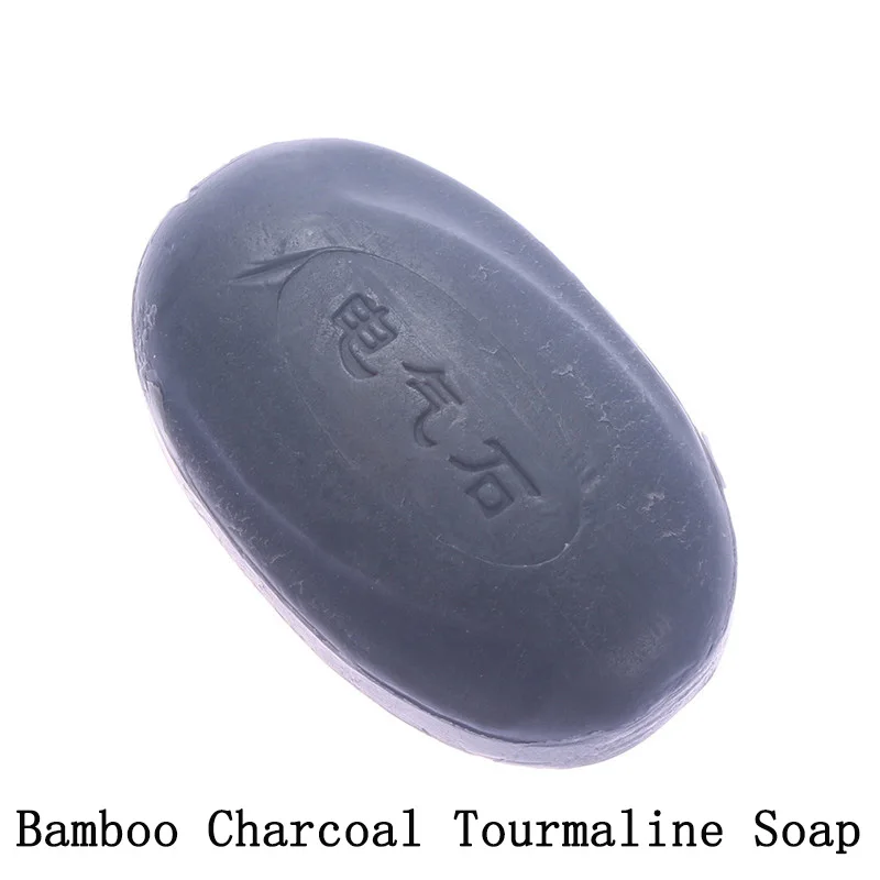 2 Styles Natural Removal Pimple Pore Skin Acne Treatment Sulfur Soap Cleaner Bamboo Charcoal Face Body Care Wash Basis Soap