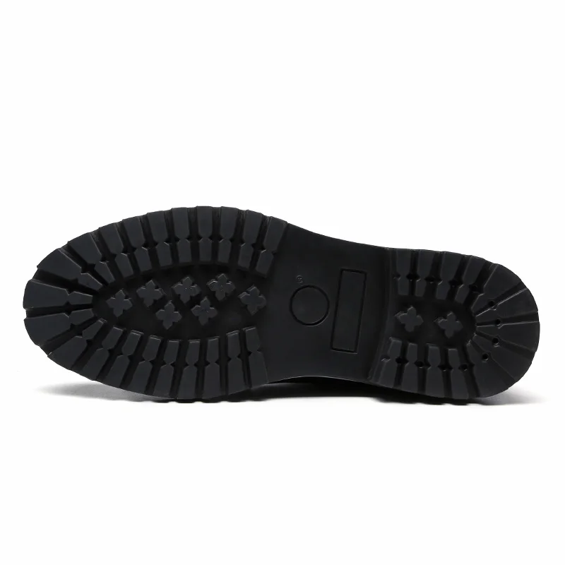 Модные мужские рабочие ботинки из натуральной кожи осенние высококачественные