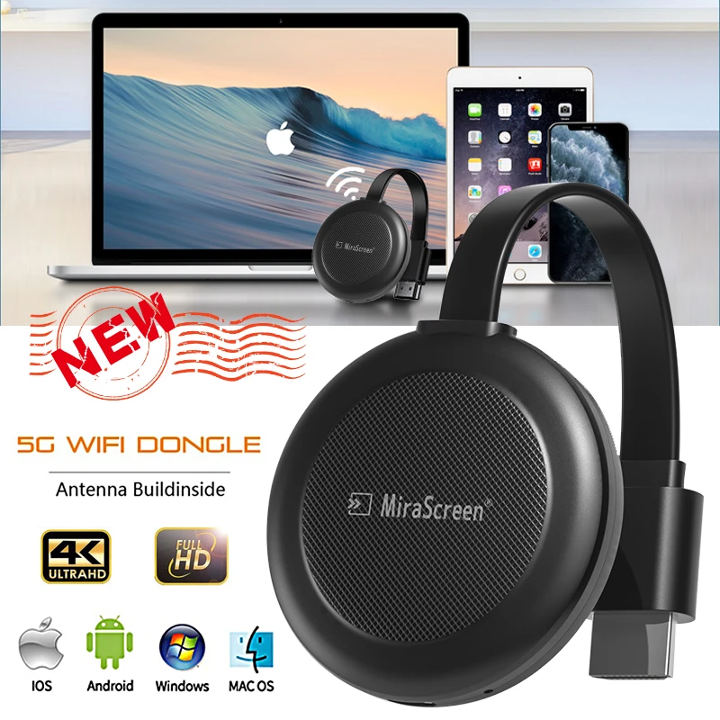 G38 Mirascreen 1080P Беспроводной Wi Fi дисплей Dongle приемник HDMI совместимый ТВ Стик DLNA Miracast