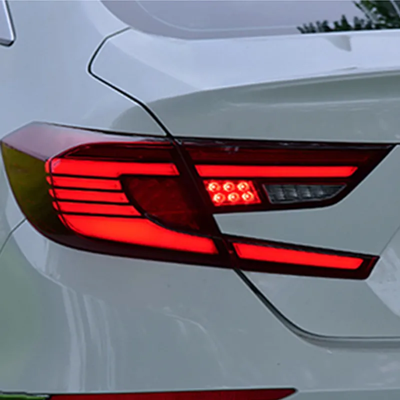 Tail Lamp case LED for Honda Accord 2018 2019 taillights Lights taillight Rear braking moving light signal | Автомобили и