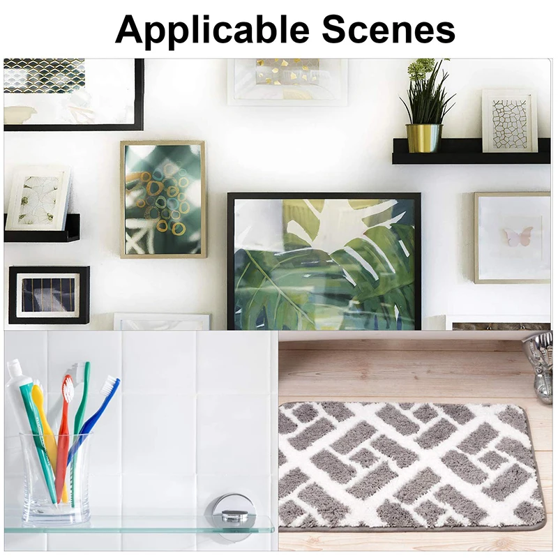 3М прозрачная двухсторонняя лента для лица на самоклеящейся основе для ванной комнаты, водонепроницаемая наклейка для автомобиля, суперпрочный силикон dobble on.