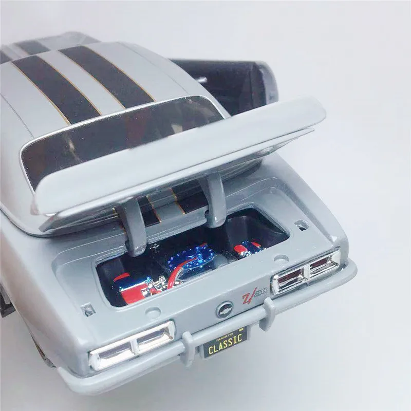 Высокое моделирование 1:24 1968 Chevrolet Camaro Z28 металлический сплав модель автомобиля, коллекция и подарок Ретро модель автомобиля украшения
