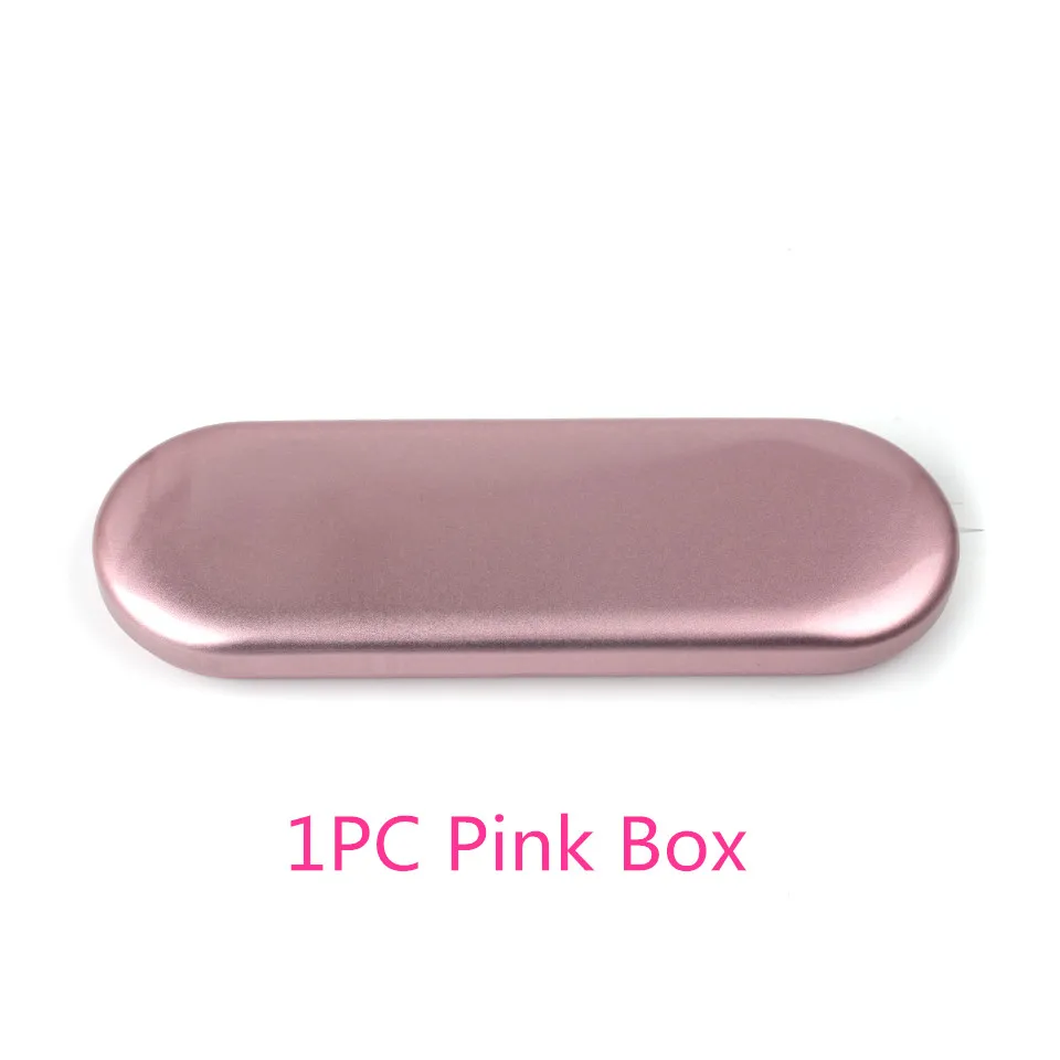1PC Pink Box NEWCOME Наращивание ресниц Пинцет коробка для хранения розовый/Серебряный Органайзер защитная коробка Красота Пенал макияж инструменты - Цвет: 1PC Pink Box
